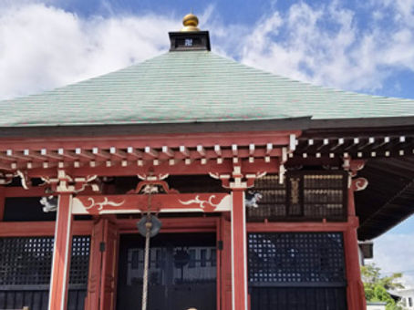 普門寺 観音堂 屋根